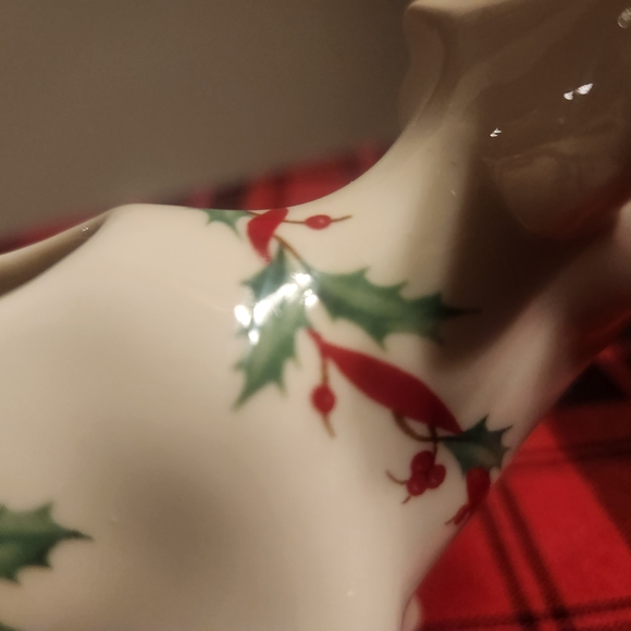 Lenox American By Design Holiday Cow Creamer NEW IN BOX - Picture 8 of 16